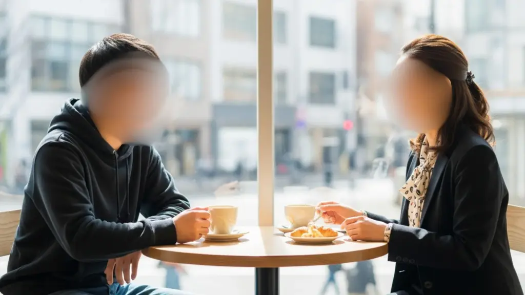 ママ活デートの様子