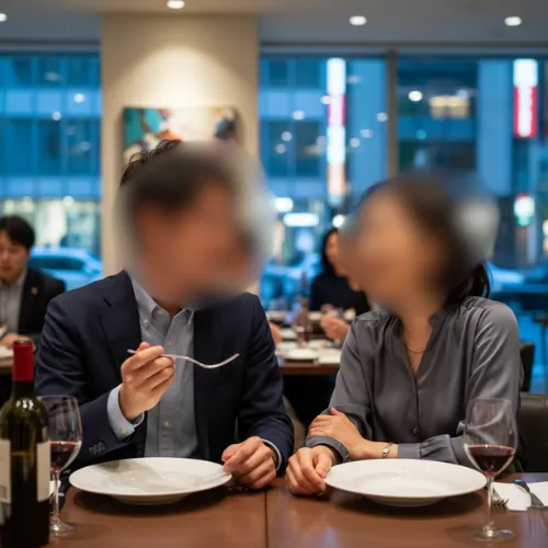 ママ活ディナー